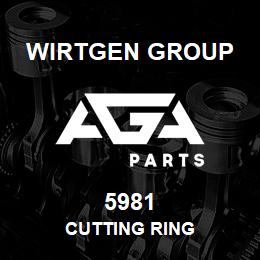 5981 Wirtgen Group CUTTING RING | AGA Parts