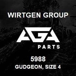 5988 Wirtgen Group GUDGEON, SIZE 4 | AGA Parts