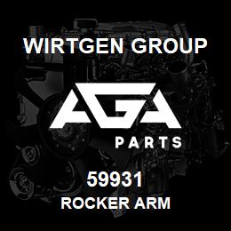 59931 Wirtgen Group ROCKER ARM | AGA Parts