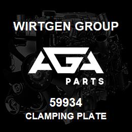 59934 Wirtgen Group CLAMPING PLATE | AGA Parts