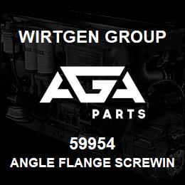 59954 Wirtgen Group ANGLE FLANGE SCREWING | AGA Parts