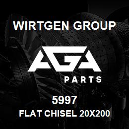 5997 Wirtgen Group FLAT CHISEL 20x200 | AGA Parts