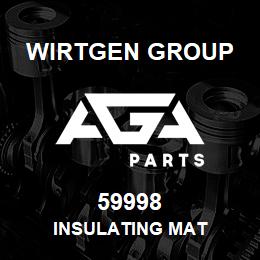 59998 Wirtgen Group INSULATING MAT | AGA Parts