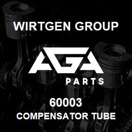 60003 Wirtgen Group COMPENSATOR TUBE | AGA Parts