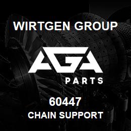 60447 Wirtgen Group CHAIN SUPPORT | AGA Parts