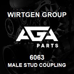 6063 Wirtgen Group MALE STUD COUPLING | AGA Parts