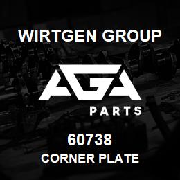 60738 Wirtgen Group CORNER PLATE | AGA Parts