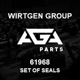 61968 Wirtgen Group SET OF SEALS | AGA Parts