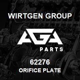 62276 Wirtgen Group ORIFICE PLATE | AGA Parts