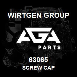 63065 Wirtgen Group SCREW CAP | AGA Parts