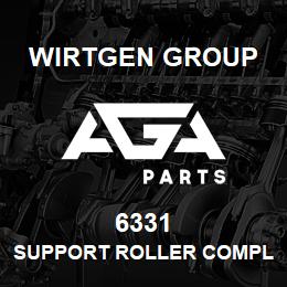 6331 Wirtgen Group SUPPORT ROLLER COMPL. | AGA Parts