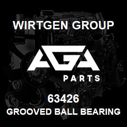 63426 Wirtgen Group GROOVED BALL BEARING | AGA Parts