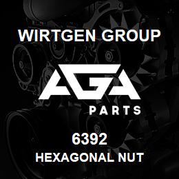 6392 Wirtgen Group HEXAGONAL NUT | AGA Parts