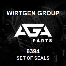 6394 Wirtgen Group SET OF SEALS | AGA Parts