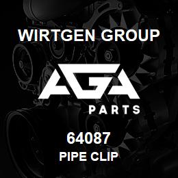 64087 Wirtgen Group PIPE CLIP | AGA Parts