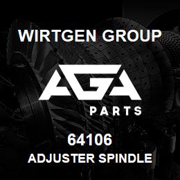 64106 Wirtgen Group ADJUSTER SPINDLE | AGA Parts