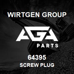 64395 Wirtgen Group SCREW PLUG | AGA Parts