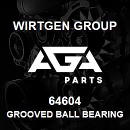 64604 Wirtgen Group GROOVED BALL BEARING | AGA Parts