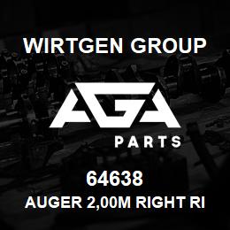 64638 Wirtgen Group AUGER 2,00M RIGHT RISING | AGA Parts