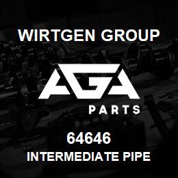 64646 Wirtgen Group INTERMEDIATE PIPE | AGA Parts