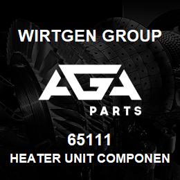 65111 Wirtgen Group HEATER UNIT COMPONENT | AGA Parts