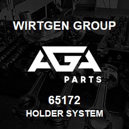 65172 Wirtgen Group HOLDER SYSTEM | AGA Parts