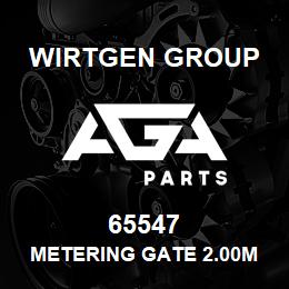 65547 Wirtgen Group METERING GATE 2.00M | AGA Parts