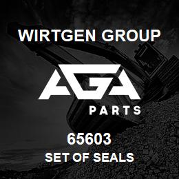 65603 Wirtgen Group SET OF SEALS | AGA Parts