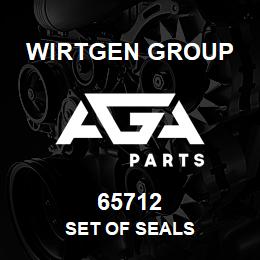 65712 Wirtgen Group SET OF SEALS | AGA Parts