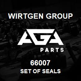 66007 Wirtgen Group SET OF SEALS | AGA Parts