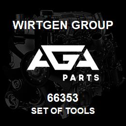 66353 Wirtgen Group SET OF TOOLS | AGA Parts