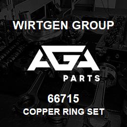 66715 Wirtgen Group COPPER RING SET | AGA Parts