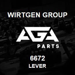 6672 Wirtgen Group LEVER | AGA Parts