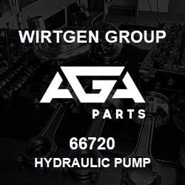 66720 Wirtgen Group HYDRAULIC PUMP | AGA Parts