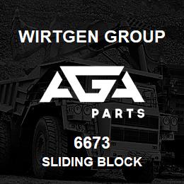 6673 Wirtgen Group SLIDING BLOCK | AGA Parts