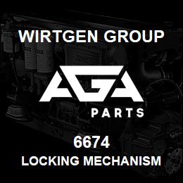 6674 Wirtgen Group LOCKING MECHANISM | AGA Parts