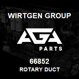 66852 Wirtgen Group ROTARY DUCT | AGA Parts