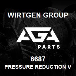 6687 Wirtgen Group PRESSURE REDUCTION VALVE | AGA Parts