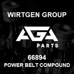 66894 Wirtgen Group POWER BELT COMPOUND UNIT | AGA Parts