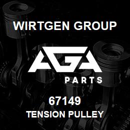 67149 Wirtgen Group TENSION PULLEY | AGA Parts