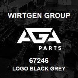 67246 Wirtgen Group LOGO BLACK GREY | AGA Parts