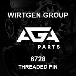 6728 Wirtgen Group THREADED PIN | AGA Parts