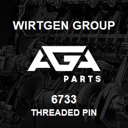 6733 Wirtgen Group THREADED PIN | AGA Parts