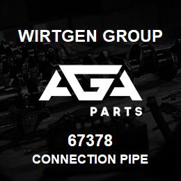 67378 Wirtgen Group CONNECTION PIPE | AGA Parts