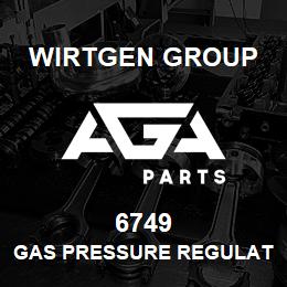 6749 Wirtgen Group GAS PRESSURE REGULATOR | AGA Parts