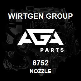 6752 Wirtgen Group NOZZLE | AGA Parts