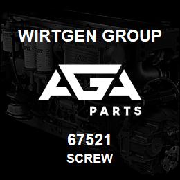 67521 Wirtgen Group SCREW | AGA Parts