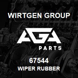 67544 Wirtgen Group WIPER RUBBER | AGA Parts