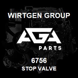 6756 Wirtgen Group STOP VALVE | AGA Parts