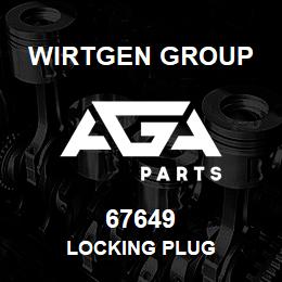 67649 Wirtgen Group LOCKING PLUG | AGA Parts